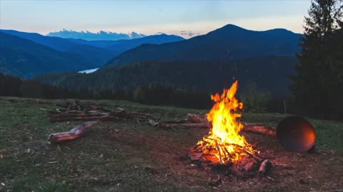 Mountain Campfire