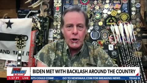 Ted Nugent Real America is 'pissed off' at traitor, 'so-called President' Biden