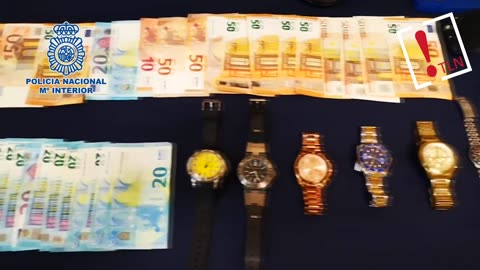 Desarticulado en Madrid un grupo especializado en el robo de relojes de lujo