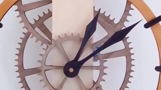 Wooden Clock Model: Ascent