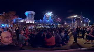 Galaxy's Edge Fire Works 360