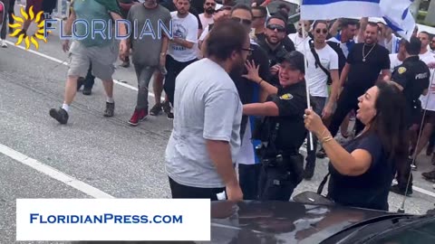 Israelis And Palestinians Duke It Out In The Streets of Florida