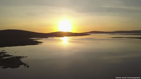Sun Setting In Connemara