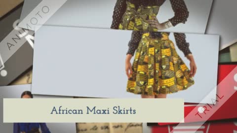 African Maxi Skirt Styles