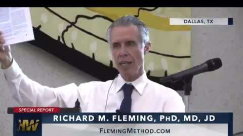 Richard M. Fleming, PhD, MD, JD какво има в ваксините.