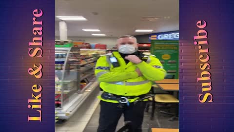 UK police starts “You are under arrest for not wearing a mask”