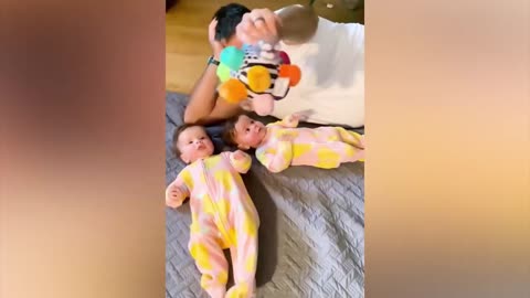 Real Play With These Cute Baby Twins|Video 2022