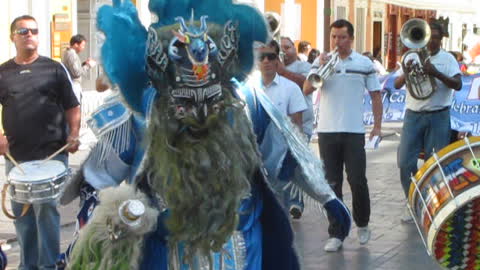 Street festival in Iquique Chile from 2010