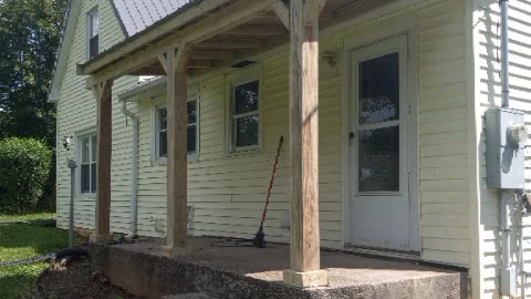 Porch build by General Construction Works