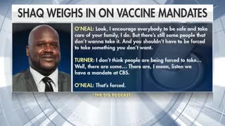 NBA legend Shaquille O'Neal speaks out against vaccine mandates