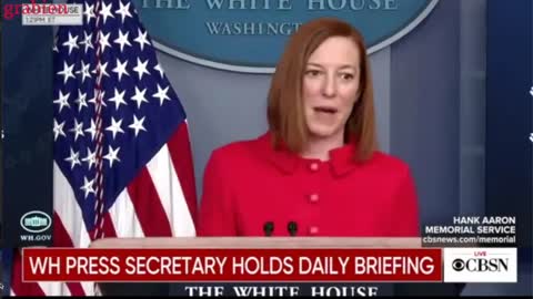 Circle Back Girl Biden’s Press Secretary Jen Psaki