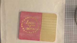 Love you More Card Craft