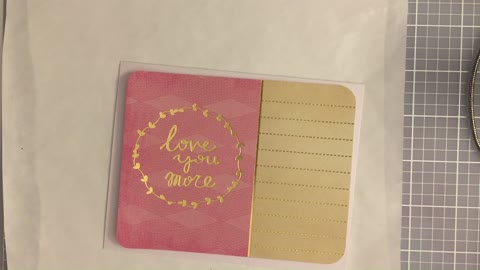 Love you More Card Craft