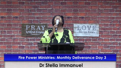 Monthly Deliverance: Day 3 with Dr. Stella Immanuel (Bilingual: English/Spanish)