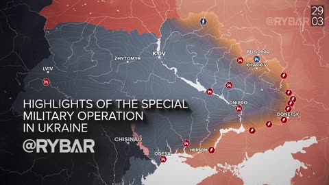 ►🇷🇺🇺🇦🚨❗️⚡️ Rybar Review of the Special Military Operation: March 25-31, 2024