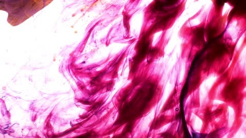 background - a pink liquid paint in motion 🔥 4K 🔥