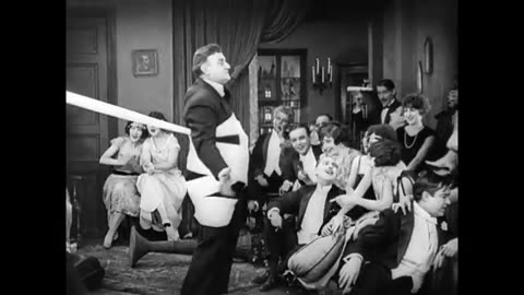 Charlie Chaplin's _A Woman of Paris_ (1923) - Party Scene