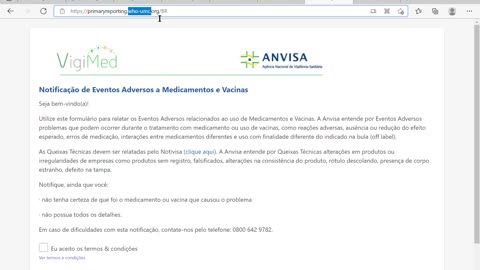 Anvisa: O VigiMed é o sistema disponibilizado pela Anvisa !?