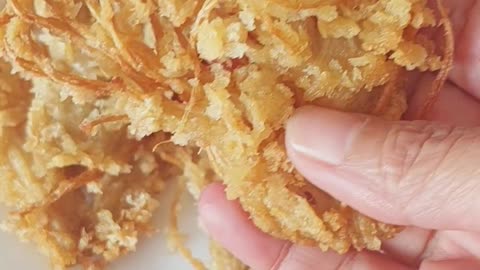 Crispy Deep Fry Enoki Mushrooms #recipe #foryou #share #like #love #recipe #family #howto
