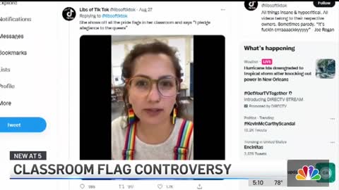 OC Teacher Removed From Classroom After Pride Flag Pledge of Allegiance Video Goes Viral
