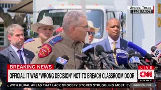 Texas Department of Public Safety Director Steven McCraw: "[The Chief of Police] was convinced at that time that there was no more threat to the children."
