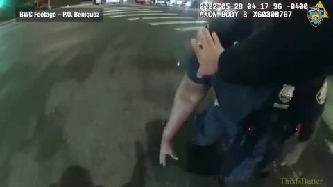 Body cam shows two NYPD cops injured, suspected driver shot during wild incident
