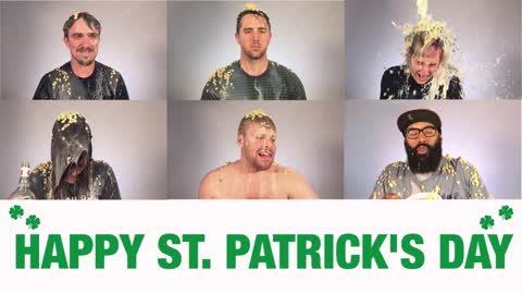 We Dump Lucky Charms On Our Staff For St. Patrick's Day