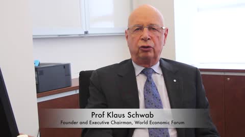 Klaus Schwab, the evil Globalist trying to destroy us.