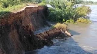 Puerto Wilches está en riesgo de inundación por colapso de un dique en el río Magdalena