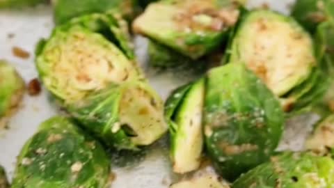 Brussel Sprouts, in the oven! BUT they’re even better on the grill