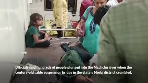 More than 130 dead in India bridge collapse