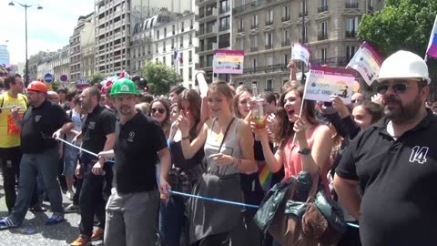 Paris Gay LGBTQIA_ Pride Opening videos Slide Part 2 2013
