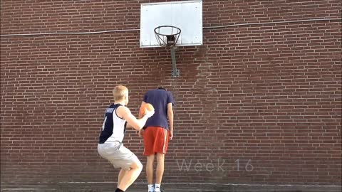 5'7'' White Kid Dunks After 6 Months Of Training