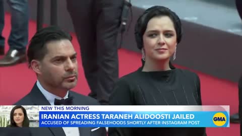 Famous actress arrested in Iran