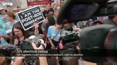 US Supreme Court strikes down abortion rights - BBC News
