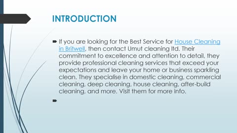 Best House Cleaning in Britwell.