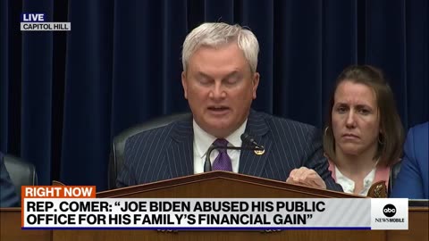 Comer Gives Opening Statement at Biden Impeachment Inquiry