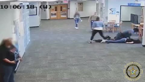 Brutal video shows high school student savagely beat female teacher