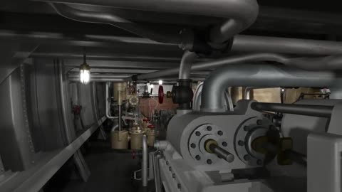 Titanic Reciprocating Engine Room