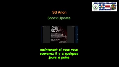 Mise à jour de SGanon 19.08.2023 de la guerre invisible des opérationsQ (S.T.F)