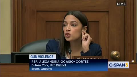'Blood Money': AOC Goes Off On Gun Manufacturers In House Hearing