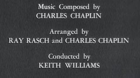 Charlie Chaplin - Limelight - Film Introduction