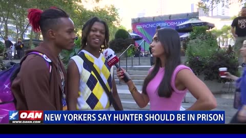 New Yorkers Say Hunter Should Be In Prison