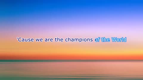 We Are The Champions Lyrics - Queen