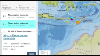 ALERT Large Damaging Earthquake M 6.1 Kupang, Indonesia