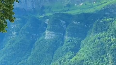 Swiss road with amasing natural views!