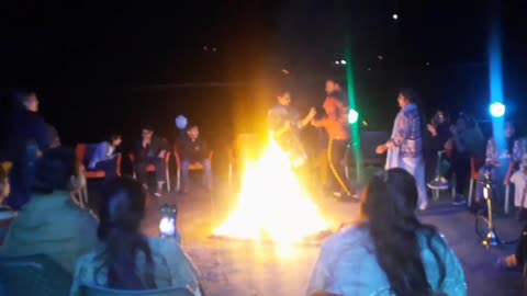 Bon Fire and Dance Night in Kashmir Pakistan vlog 2 ll FAAN FILMS ll Family Trip to Kashmir