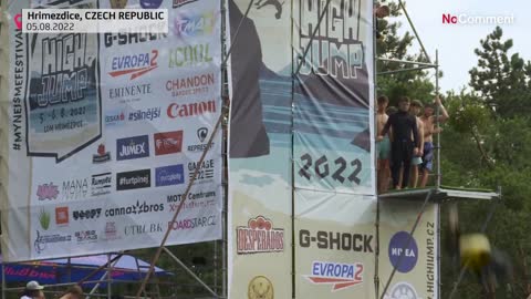 Czech Rep hosts cliff and high diving competition