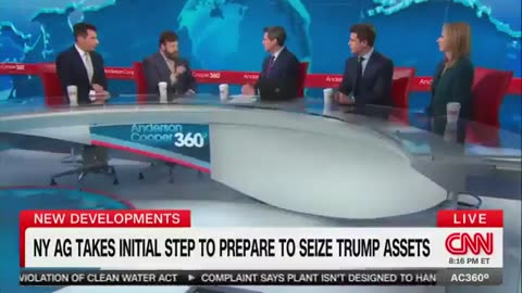 CNN Panelist Points Into Camera With Direct Warning For Dem AG If She Seizes Trump's Assets