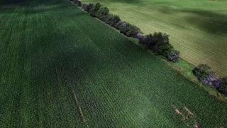 Farm Country Filmed By Drone